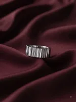 Celestial Ribbed Luxe Band ring