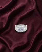 Celestial Solitaire Band Ring