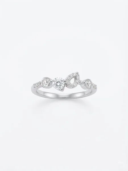 Celestial Teardrop Ring