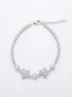 Butterfly Bloom Tennis Bracelet