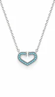 Turquoise Heart Pendant Chain