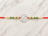 Heritage Swastik Rakhi