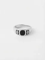 Sterling Silver Signet Ring