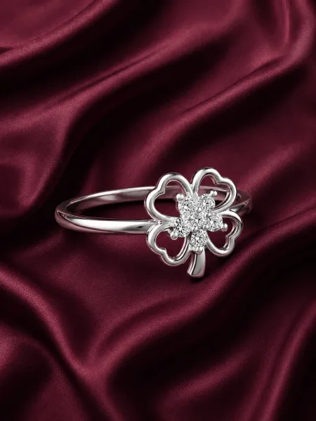 Fleuré Bloom Solitaire Ring