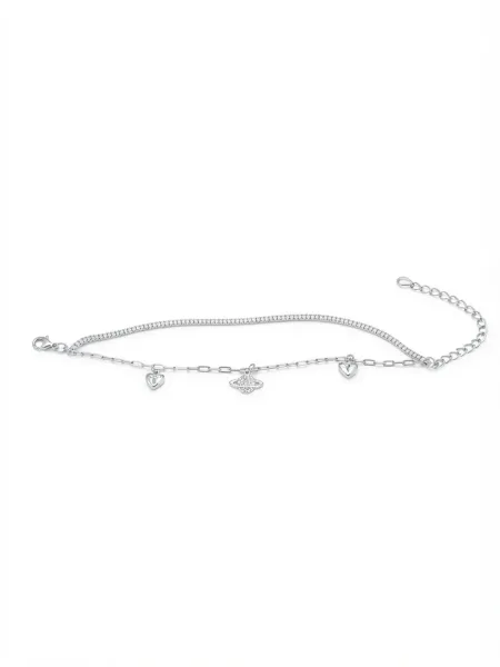 Crystal Charm Bracelet
