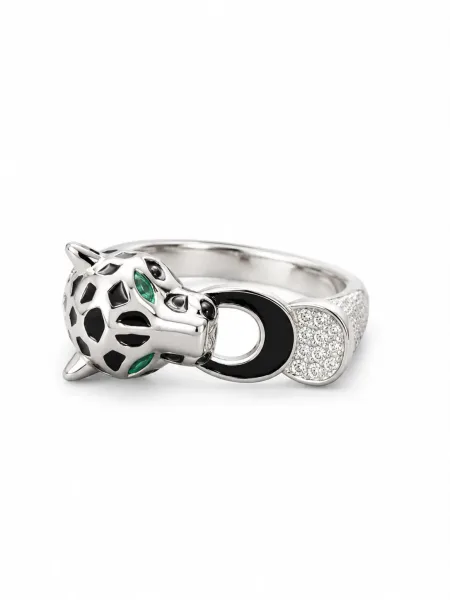 Prowling Panther Ring