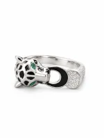 Prowling Panther Ring