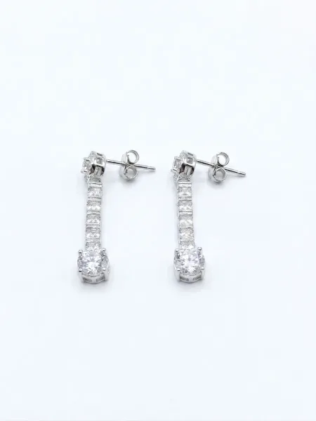 Diamond Drop Earrings