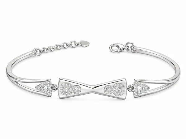 Celeste Twin Hearts Bracelet