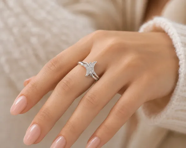 Celestia Butterfly Ring