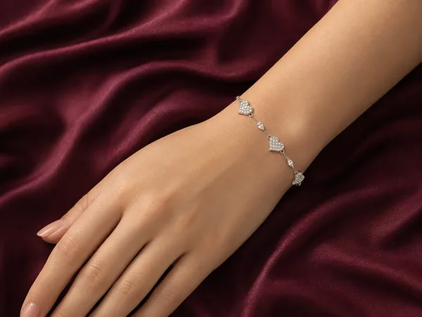 Forever Heart Charm Bracelet