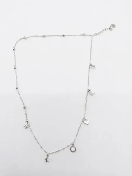Celestial Moon & Star Anklet