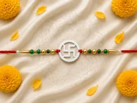 Heritage Swastik Rakhi