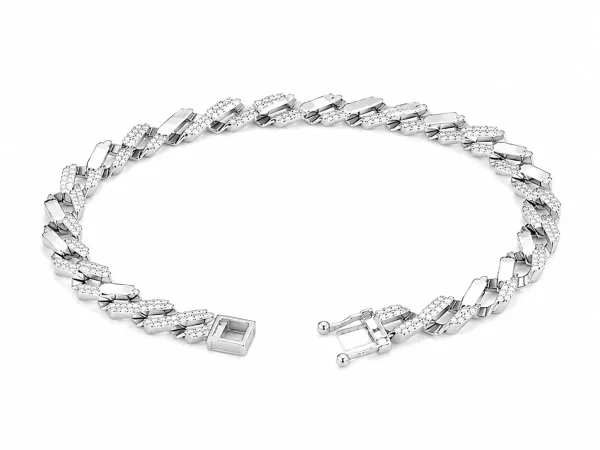 Premium Sparkling Cuban Link Bracelet