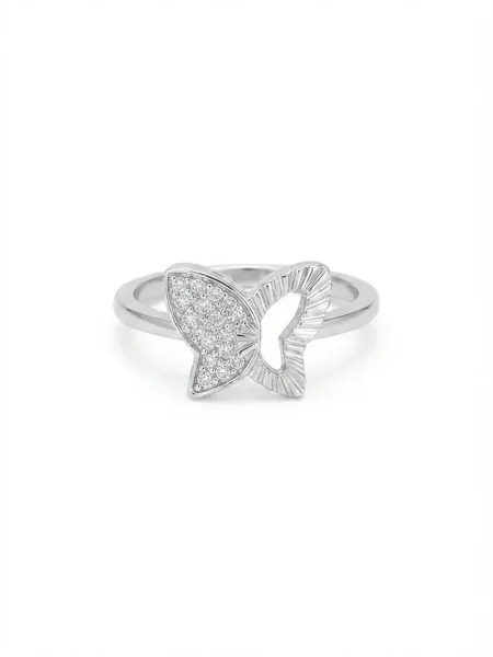 Celestial Butterfly Jewellery Pendant with earrings and ring
