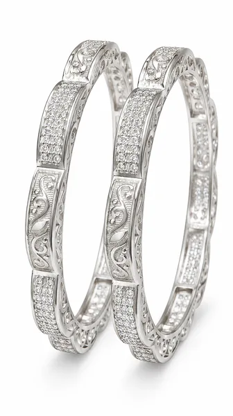 SILVO Ornate Heritage Sterling Silver Bangle