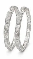 SILVO Ornate Heritage Sterling Silver Bangle