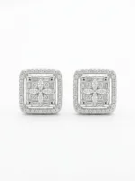 Nova Square Stud Earrings