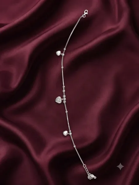 Amour Heart Anklet