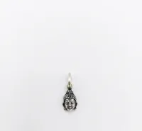 silver Buddha pendant