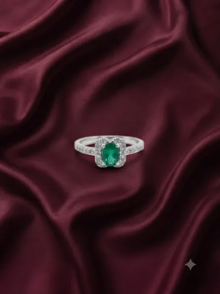 Verdant Halo Ring