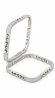 Silver Swirl Bangle