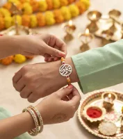 Spiritual Om Charm Rakhi
