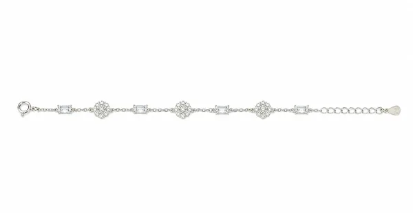 Celeste Floral Link Bracelet