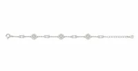 Celeste Floral Link Bracelet