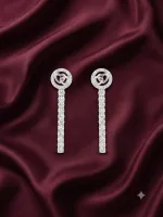 Eternal Heart Drop Earrings
