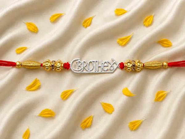 Brother Bond Silver Rakhi