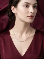 Beaded Bar Chain