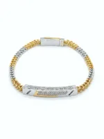 Royal Dual-Tone ID Bracelet