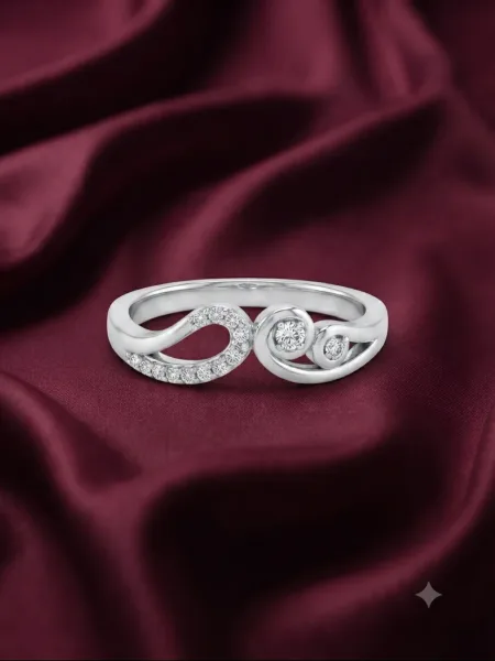 Silvo Élan Infinity Ring