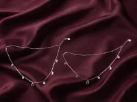 Celestial Moon & Star Anklet