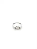 Celestial Hexagon Signet Ring