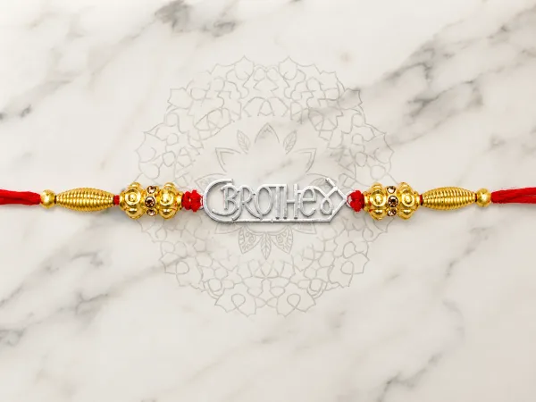 Brother Bond Silver Rakhi