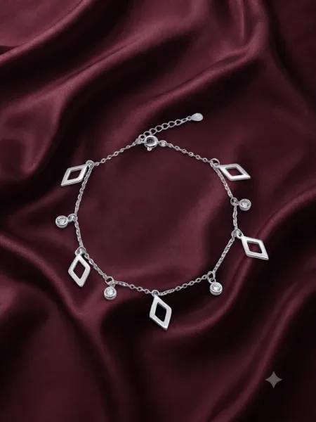 Lustre Diamond Charm bracelets