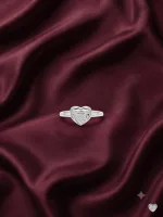 Amoura Double Heart Ring